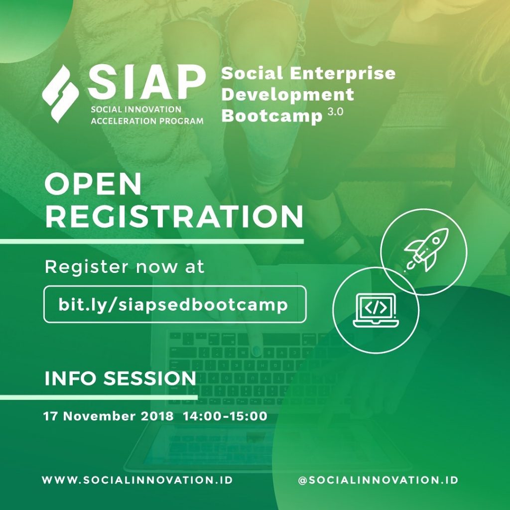 Social Innovation Acceleration Program (SIAP) is Now Opening for